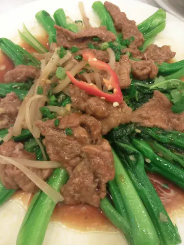 头菜牛肉蒸菜心 rmb33
